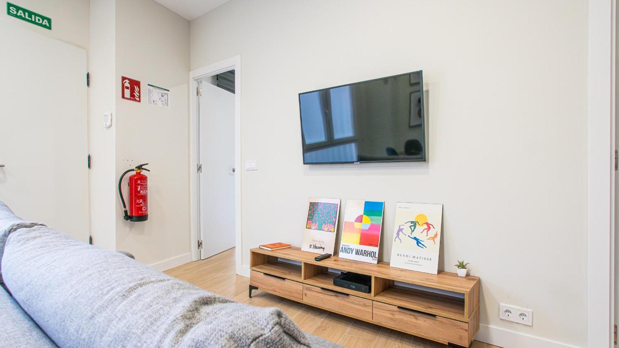 Madrid Confort Urbano 1 Dormitorio Ac Wifi Cocina Εξωτερικό φωτογραφία