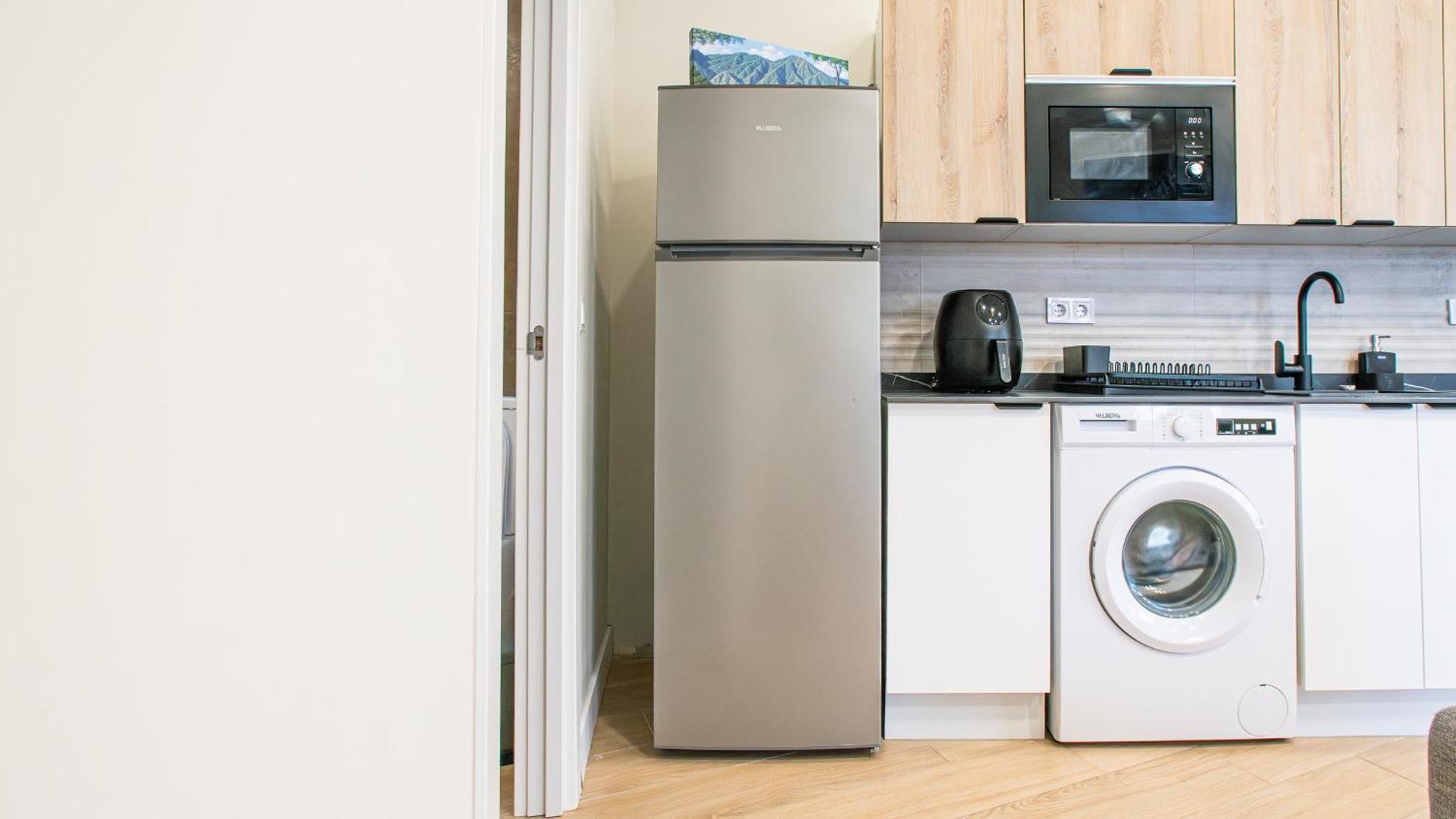 Madrid Confort Urbano 1 Dormitorio Ac Wifi Cocina Εξωτερικό φωτογραφία
